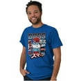 thumbnail image 3 of The Smurfs Cool Kanji Boss Papa Men's Big & Tall Crewneck Graphic Tee Brisco Brands 4X, 3 of 5