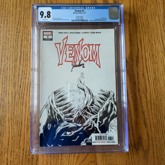 Venom #3 - CGC 9.8 Comic Book