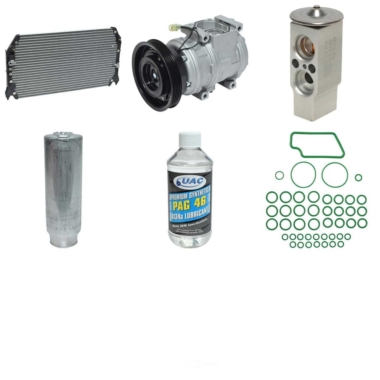 A/C Compressor and Component Kit -- Compressor-Condenser Replacement Kit Fits select: 2000-2001 TOYOTA CAMRY SOLARA SE/SLE, 1999 TOYOTA CAMRY SOLARA SE