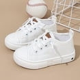 thumbnail image 4 of Gunia Sneakers For Boys Casual Lightweight Low Top Walking Shoes Girls Play White Kids Shoes Boys, 4 of 8