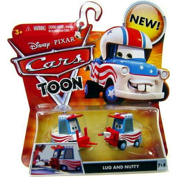 Disney Cars Main Series Lug & Nutty Diecast Car