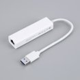 thumbnail image 1 of Hub de datos de 3 puertos USB3.0 RJ45 para computadora portátil iOS Mac Android (USB) Likrtyny Para estrenar, 1 of 9
