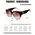 thumbnail image 4 of Gafas de Sol Polarizadas KANASTAL para Usar Sobre Anteojos UV400, 4 of 6