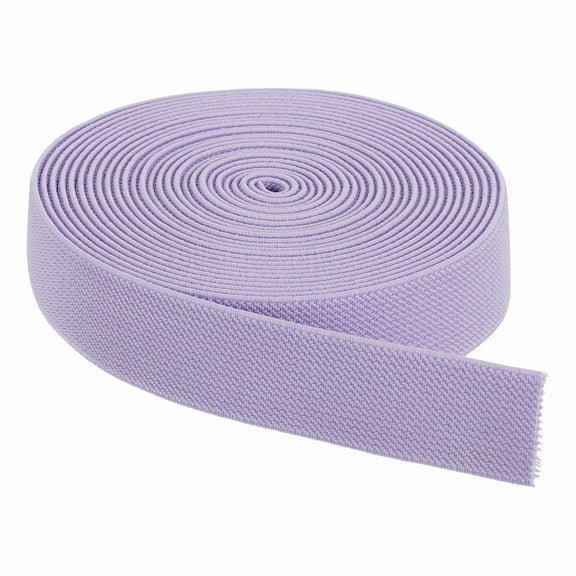 Elastic Bands for Sewing 1 Inch x 5 Yards Lavender Purple Knit Elastic Spool