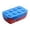 Multicolor, variant on Product Classification Closure Bags & Lids & Boxes - Building Block Lunch Container for DIY Lunchbox Bento with Microwave Heating Capability and Picnic