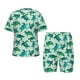 thumbnail image 1 of Balery Green Sea Turtle Conjunto de Pijama Infantil de Manga Corta con Estampado – Ropa de Dormir de Algodón Suave-4X-Large, 1 of 6