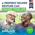 thumbnail image 6 of DenSureFit Denture Reline Kit for Upper Denture, 3-6 Month Soft Silicone Dentures Repair Set to Refit and Tighten, Easy to Use Reline Set with Larger Primer and Applicators for Comfortable Fit, 6 of 6