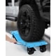 thumbnail image 4 of Alician Juego de 2 Ruedas Dolly para Auto, Elevador de Ruedas de Acero Manganeso, Placa Antideslizante y Rueda Giratoria 360°, 16"*13" - Mejorado, 4 of 7