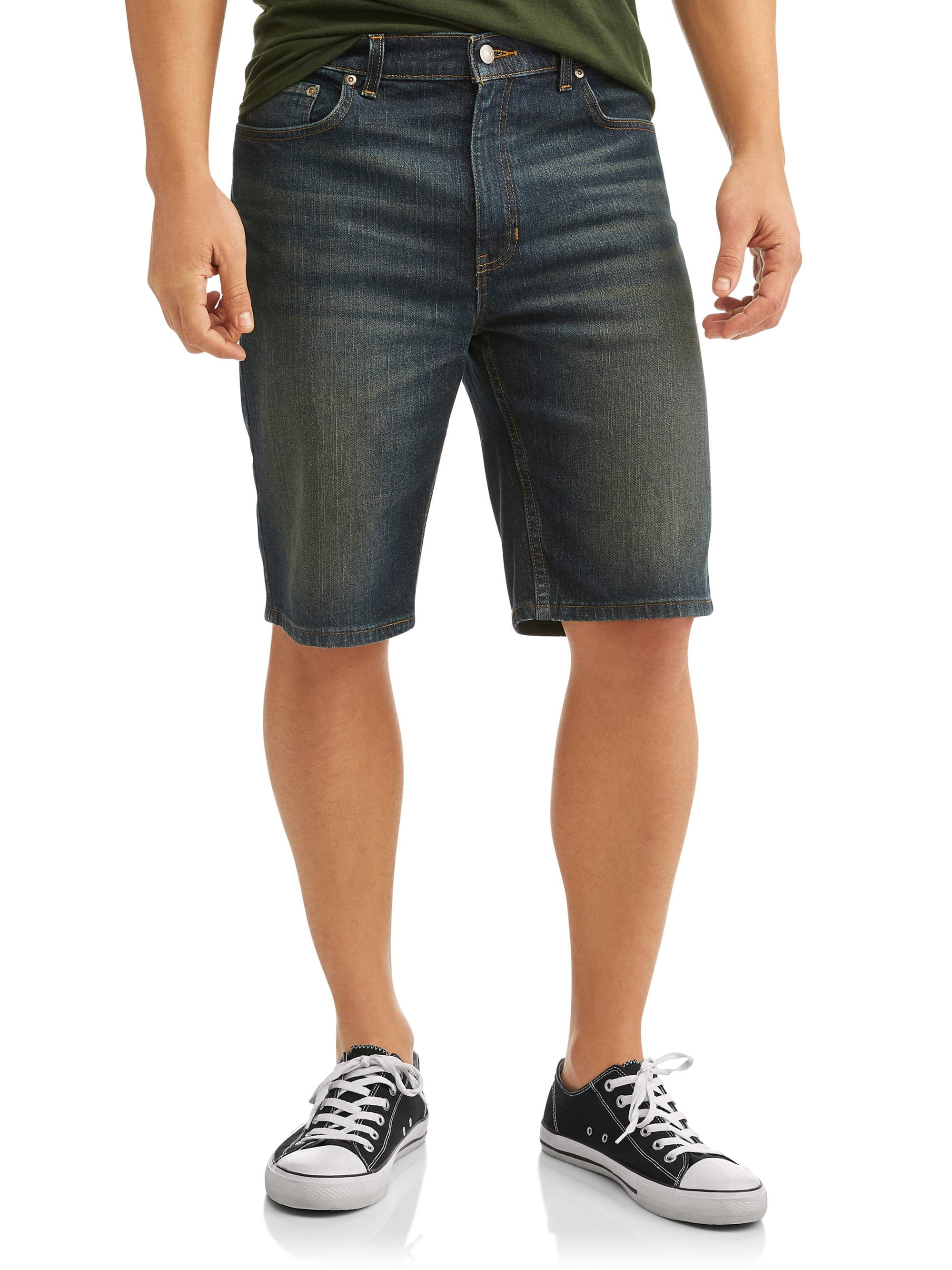 george men's knit jogger shorts
