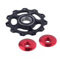 thumbnail image 1 of Toystoory 1Pcs11T ultraligero aleación de aluminio desviador de bicicleta cojinete de bicicleta rueda desviador trasero poleas piezas Ciclismo, 1 of 6