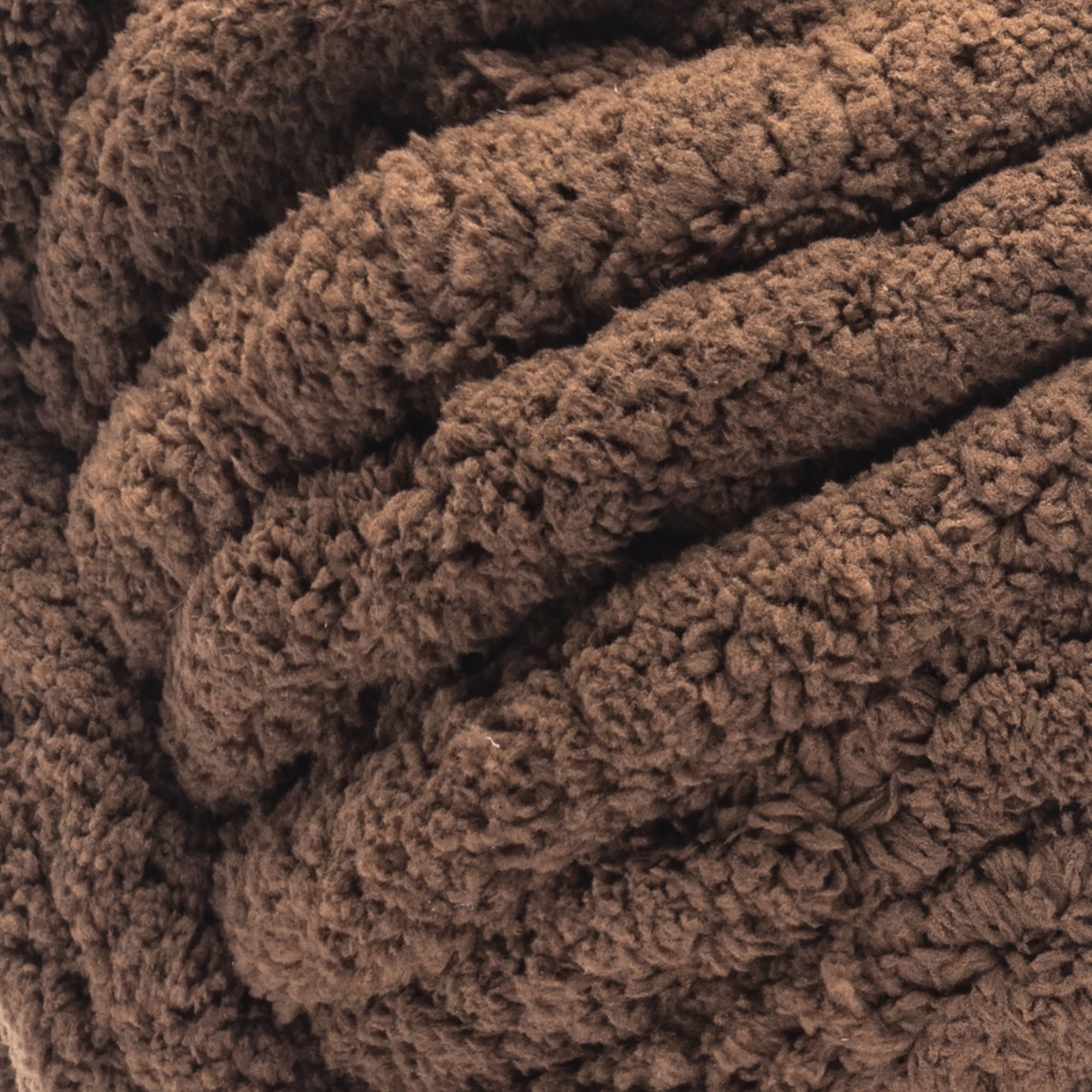 Bernat® Blanket Extra Thick™ #7 Jumbo Polyester Yarn, Choco-latte 21.2oz/600g 72 Yards