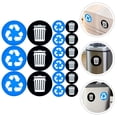 thumbnail image 1 of OULII Autocollant de Recyclage des Déchets PVC Multicolore pour Usage Extérieur, 1 of 7