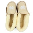 thumbnail image 3 of LAVRA Women's Slippers Faux Fur Lined Suede Moccasin House Shoes, 3 of 6