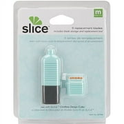 Slice Replacement Blades 5/Pkg-Blue