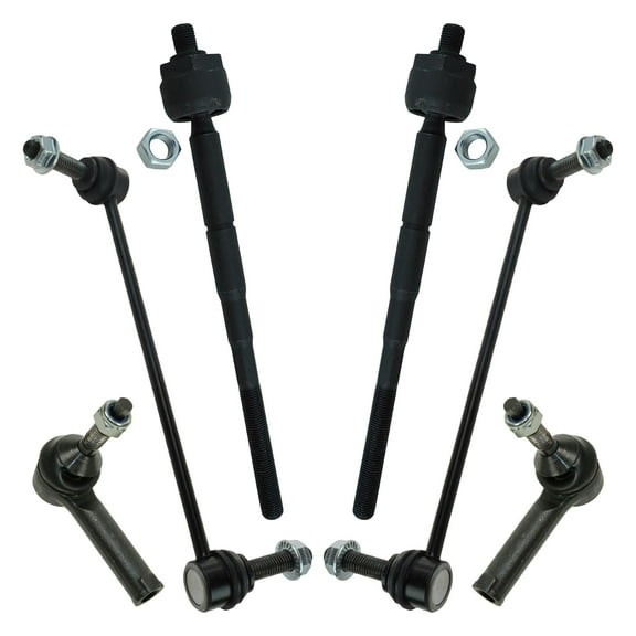 TRQ Front Steering & Suspension Kit For 10-17 Ford Flex Taurus Lincoln MKS MKT PSA46813