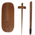 thumbnail image 2 of Bamboo Tea Set, Hand-Made Carving Tea Accessories Tea Scoop, Natural Bamboo Tea Set Tearoom Set For Home Office Tea Accessory Bamboo Pattern, 2 of 8