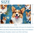 thumbnail image 5 of Dog Fluffy Microfiber Throw Blanket - Soft, Warm, and Printed - Lightweight Blanket for Sofa, Bed, Couch, Office, and Camping, 5 of 6