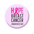 thumbnail image 1 of Dsscvnef Cancer Awareness Ribbon Brooch Pinback Badge Round Button Pins Lapel Decorations for Support Theme Supplies 10PCS, 1 of 3