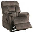 thumbnail image 3 of PRI Serengeti Dual Motor Lift Chair in Light Brown, 3 of 7