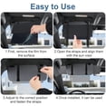 thumbnail image 6 of Sun Visor Extender for Car, EEEkit Universal Car Visor Extender Sun Blocker Visor Extender Attachment, UV Proof, 6 of 9
