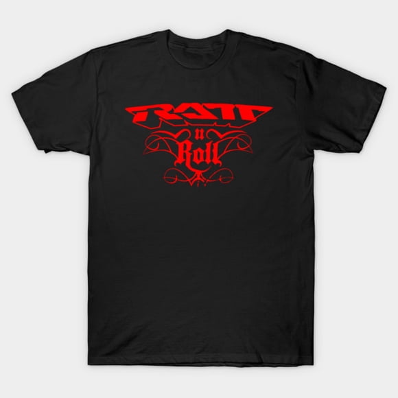 Heavy Metal Band Silhouette Red Alternative Music Aesthetic Art Unisex T-Shirt, up to size 3XL.