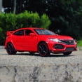 thumbnail image 4 of SUTENGDA Alloy+ABS+Rubber 1 32 Model Car Diecast Sound & Light Gift for Honda Civic Type R, 4 of 5