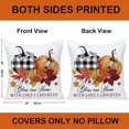 thumbnail image 2 of Fall Pillow Covers 20x20 Set of 4 for Fall Decor Farmhouse Thanksgiving Buffalo Check Plaid Gnomes Pumpkin Outdoor Fall Pillows Decorative Throw Pillows Autumn Cushion Cases for Couch, 2 of 6