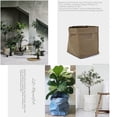 thumbnail image 4 of Xinhuaya Washable Storage Bags Plants Flowerpot Bag Sundries Organizer Pouch Paper Flower Pot Cover, 4 of 5