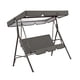 thumbnail image 4 of Funda para silla de columpio para jardín al aire libre, patio, silla de columpio, asiento y cubierta superior, toldo para sombrilla, gris Advancent  HA005105-12, 4 of 6