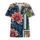 thumbnail image 3 of Fiudx Camisas para Mujer Camiseta Holgada de Manga Corta con Cuello Redondo y Estampado Informal Grande para Mujer, 3 of 3