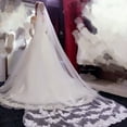 thumbnail image 3 of Voile de Mariée 300CM avec Peigne Filet Voile de Mariage Simple Couche Accessoires pour Cheveux, 3 of 8