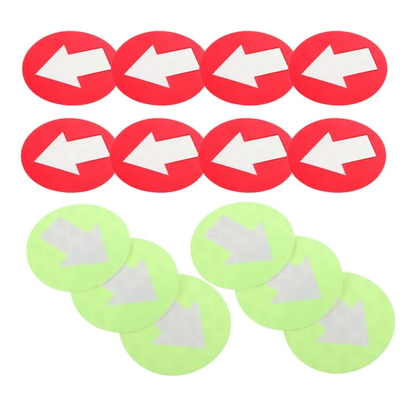 LOLIPPYY Reflective Trail Markers Assorted Color PVC for Hiking and Hunting 20Pcs