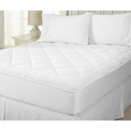 Quilted Mattress Covers - Home Fashion Designs All Season Two-In-One Reversible Quilted Polyester Mattress Pad