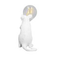 thumbnail image 4 of Resin Mouse Lamp, Elegant Appearance Mouse Table Lamp Lifelike Image  For Living Room Gold,White, 4 of 8