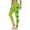 CA-Green, variant on QATAINLAV Women's St Patricks Day Running Leggings Shamrock Clover Print Soft Stretchy Yoga Pants High Waisted Tummy Control Tight Pants Gray L