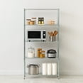 thumbnail image 3 of IRIS 5 Shelf Wire Storage Unit, Silver, 3 of 8