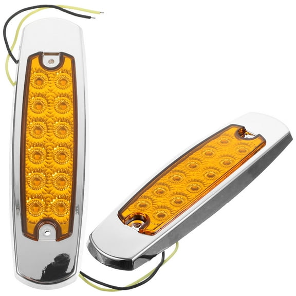 unbranded  2 Pcs Trailer Lights Kit Side Safety for Vehicles Foldable Mirror