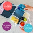 thumbnail image 3 of b.box Lunch Box for Kids w/ 4 Compartments (2 Leak Proof), w/ Gel Pack (8½ Cup, Passion Splash), 3 of 7