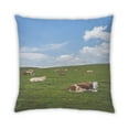 thumbnail image 2 of Ahgly Company Animals Cow Coussin d'Extérieur, 18 Pouces par 18 Pouces, 2 of 6