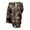 Brown^0527I&05, variant on Fabrcox Men's Camo Cargo Shorts Elastic Waist Bermuda Shorts for Men Lightweight Summer Outdoor Running Basketball Shorts for Men with Pockets Brown M