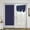 Navy, variant on Home Decoration Other Decoration Door Curtains Insulated Privacy Sidelight Curtains For Front Door 26 X 68 Inch Room Darkening Curtains Tie Up Shades,26W X 68L For Door Window Thermal Beige