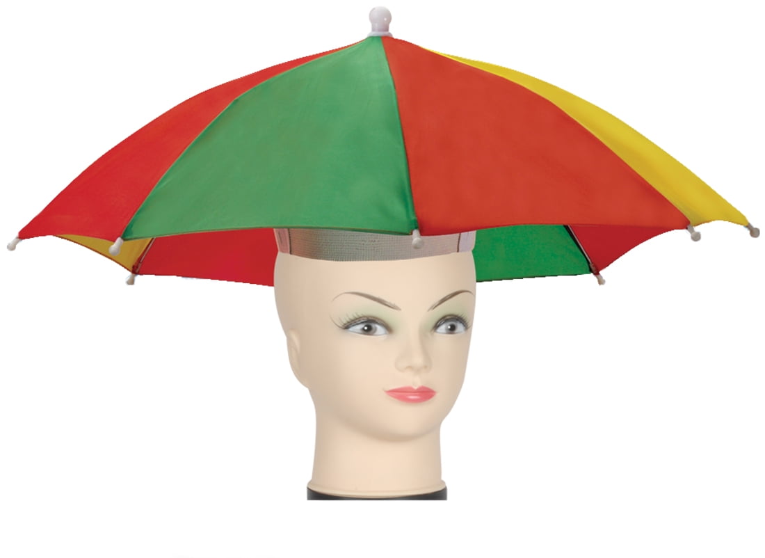 Star Power Stay Dry Rainbow Classic Umbrella Party Hat, One Size ...