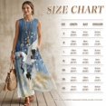 thumbnail image 5 of FOR U DESIGNS Crane Flower Print Couples Matching Outfits His and Hers Matching Set Linen-Look Women Sleeveless Dress with Pocket or Men Casual Shirt, 5 of 7