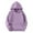 C-Purple, variant on SwiftWear Solid Hoodies for Unisex Kids Boy Girl Drop Shoulder Sweatshirts with Pocket Cozy Fall Tops for 4-14 Years, Purple