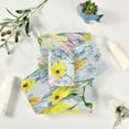 thumbnail image 6 of GZHJMY Colorful Flowers Towel Set of 3, Ultra Soft and Absorbent Bathroom Towels for Bathroom Sports Swim Spa Beach (1 Bath Towel, 1 Hand Towel & 1 Washcloth), 6 of 7