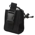 thumbnail image 1 of Soporte de la bolsa de radio de walkie - talkie nylon bolsa de walkie - talkie bolsa de deportes al aire libre bolsa negra, 1 of 10
