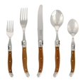 thumbnail image 2 of Ensemble de Couverts Laguiole 20 Pcs, Grain de Bois, 2 of 10
