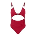 thumbnail image 4 of Womens Swimsuits One Piece Women's Swimwear Womens Swimsuit Bathing Suit Sexy Flattering High Cut Out Cute Ladies Swimwear, 4 of 5