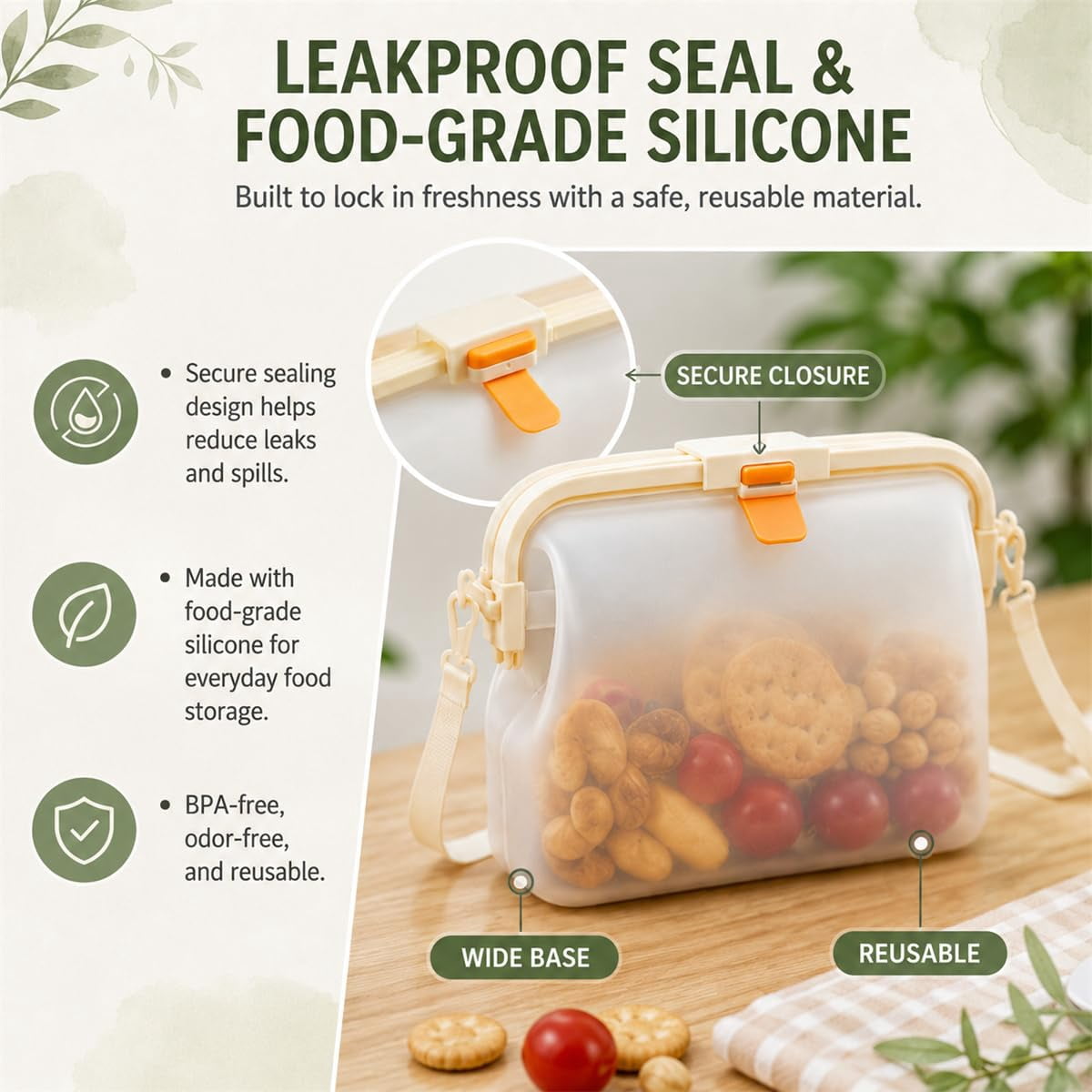 Huggea Waterproof Purse Beach Bag, Jellybean Waterproof Bag That Opens Into A Box, Silicone Jellybean Purse,Summer Jelly Bean Bag for Women,Foldable Jelly Bean Purse Shoulder Strap Randow Color