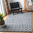 thumbnail image 2 of SAFAVIEH Himalaya Darin Geometric Wool Area Rug, Grey/Ivory, 6' x 9', 2 of 7